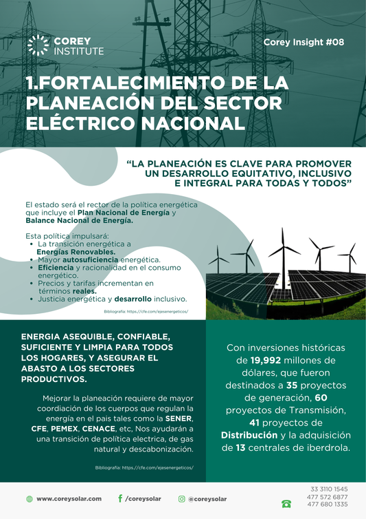 Estrategia Nacional del Sector Eléctrico