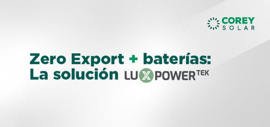 Generación inmediata y almacenamiento con Luxpower: una solución ante la espera del medidor bidireccional