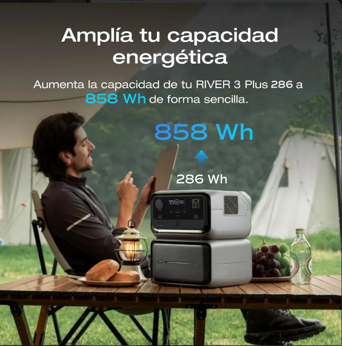 ECOFLOW RIVER 3 MAX PLUS (858 Wh)