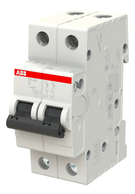 ABB MINI-INTERRUPTOR 2 POLO 20 A, 500VDC