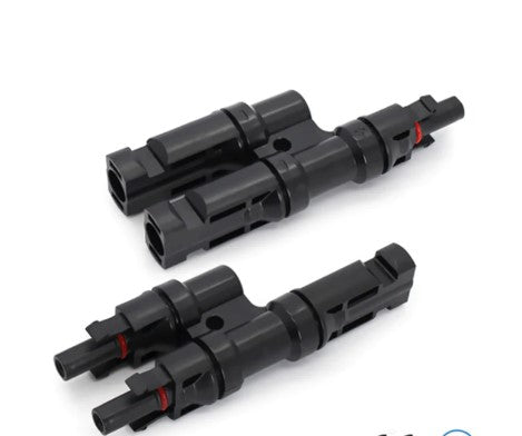 PAIR OF MC4 "Y" TYPE CONNECTORS AT 1500